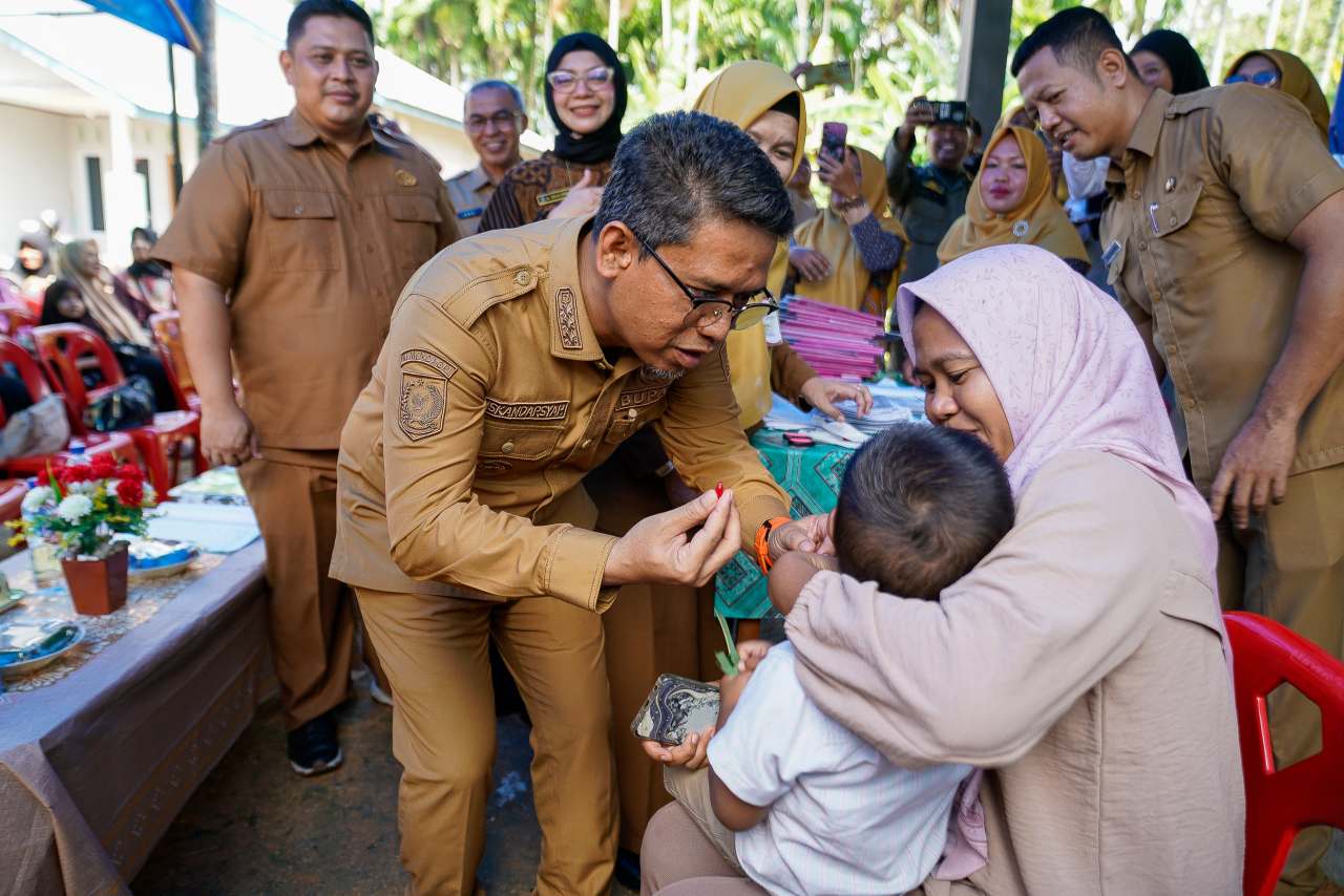Gerakan Intervensi Serentak Cegah Stunting: Pemkab Karimun Kejar Target Nol Persen Bersama Kader Posyandu dan Dukungan Penuh PT Saipem Indonesia